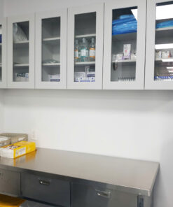 Bàn điều trị thú y inox 3 hộc kéo 5 7999642337271382958