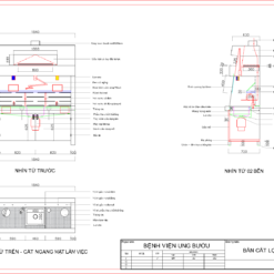 Bàn cắt lọc bệnh phẩm inox 304 5 ban ve ban cat loc benh pham